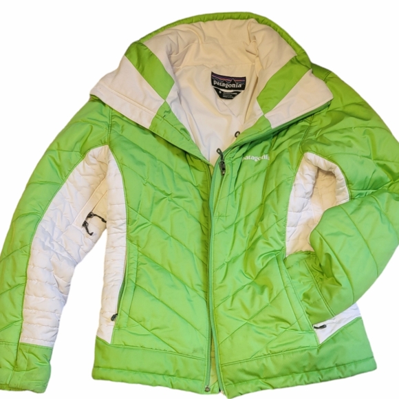 Lime green Patagonia jacket - Picture 3 of 3